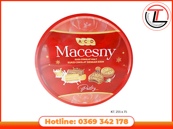 Hộp Bánh Bằng Thiếc